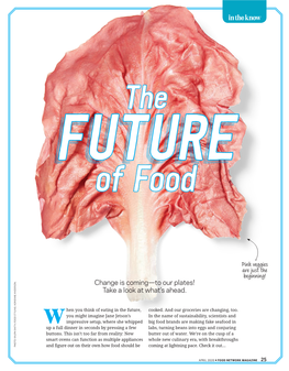 Food Network Magazine: the Future of Food