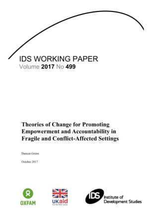 Ids Working Paper