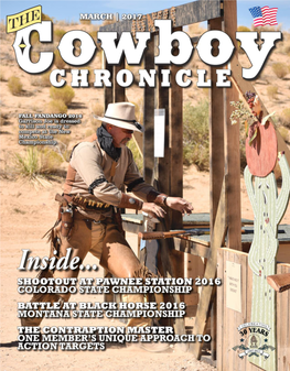 Cowboy Chronicle March 2017 Page 1