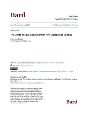 The Limits of Education Reform in New Orleans and Chicago