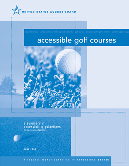 Accessible Golf Courses
