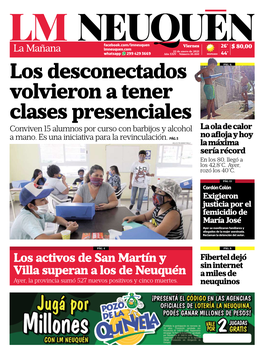 Los Desconectados Volvieron a Tener Clases Presenciales