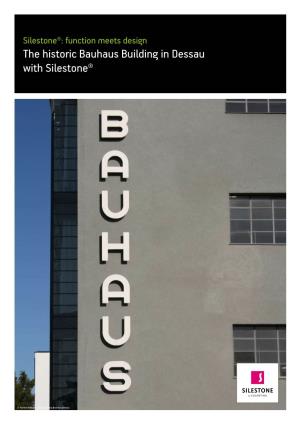 The Historic Bauhaus Building in Dessau with Silestone®