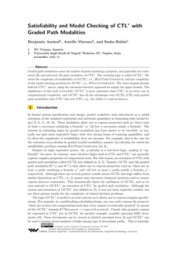 Satisfiability and Model Checking of CTL∗ with Graded Path Modalities