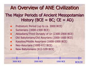 An Overview of ANE Civilization