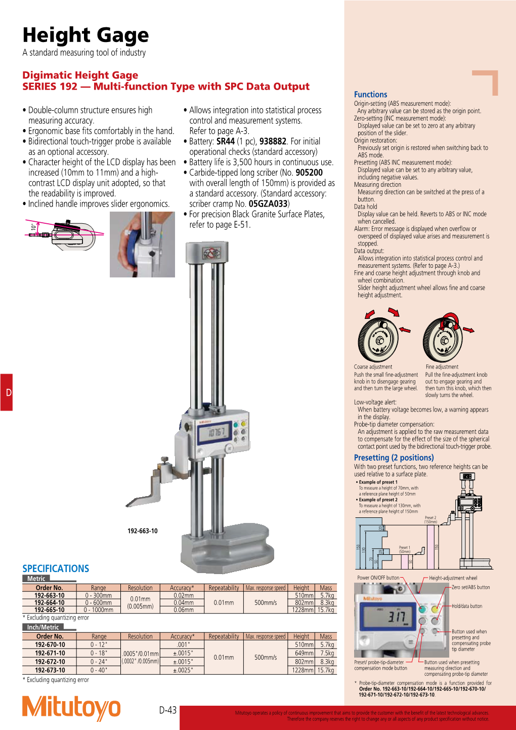 Height Gage a Standard Measuring Tool of Industry