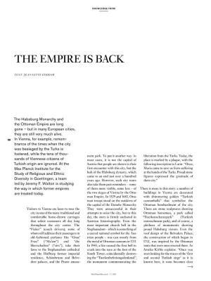 The Empire Is Back