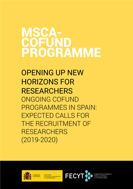 Msca- Cofund Programme