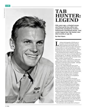 Tab Hunter, Who Died Recently at Age 86