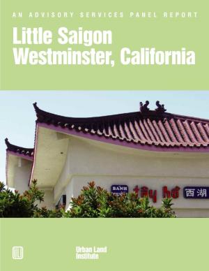 Little Saigon Westminster, California