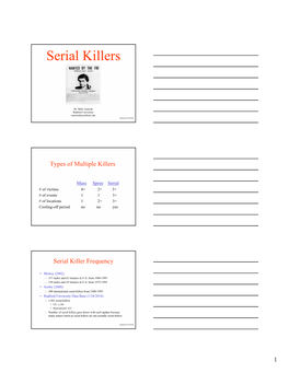 Serial Killers