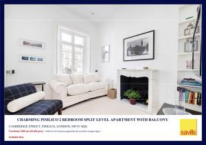 Charming Pimlico 2 Bedroom Split Level Apartment With