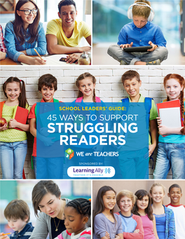 School Leaders' Guide: 45 Ways to Support Struggling Readers