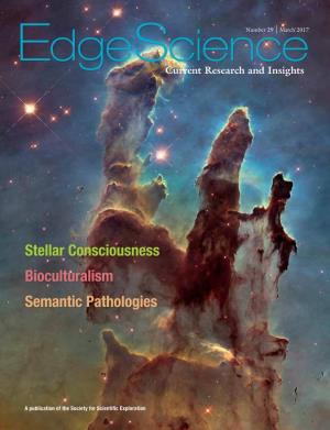 Stellar Consciousness Bioculturalism Semantic Pathologies