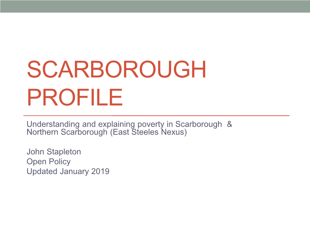 Scarborough Profile