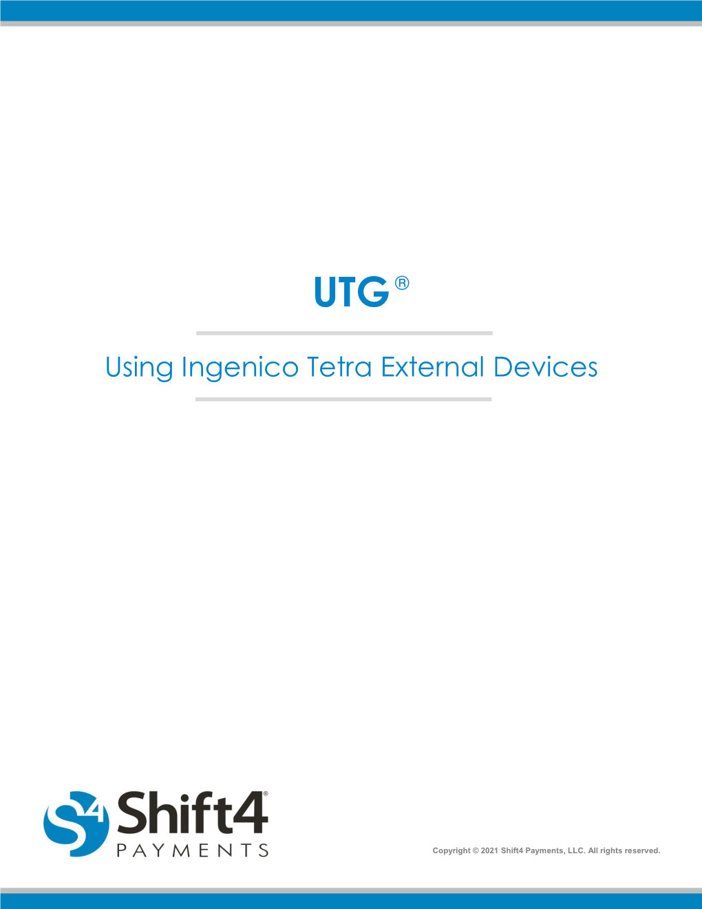 Using Ingenico Tetra External Devices