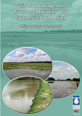 Guide for Management of Waste Stabilisation Pond Systems in South Africa