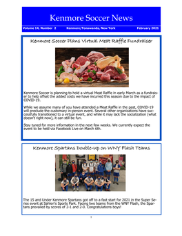 Kenmore Soccer News