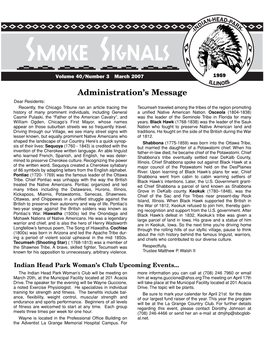 Print Smoke Signals V38/N1