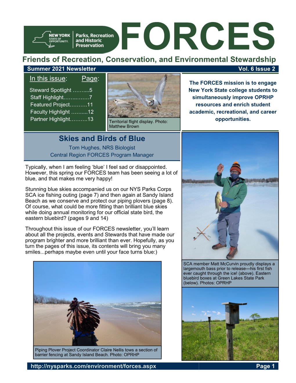 Summer 2021 Newsletter Vol