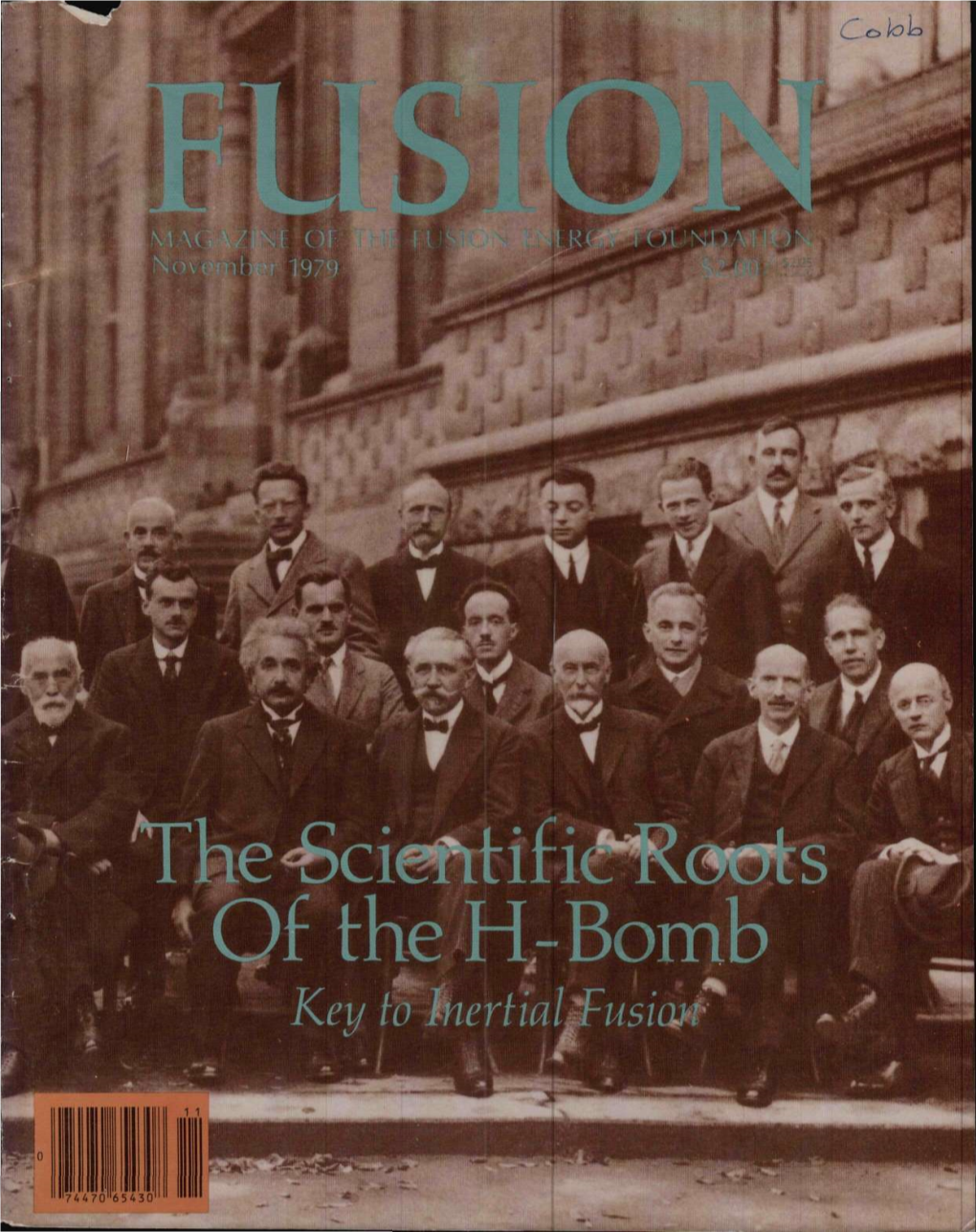 FUSION MAGAZINE of the FUSION ENERGY FOUNDATION Vol