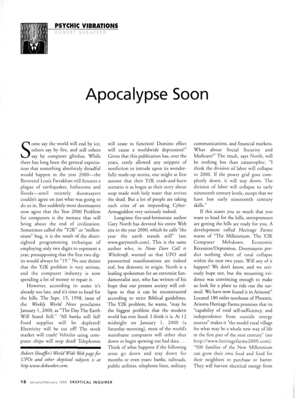 Apocalypse Soon