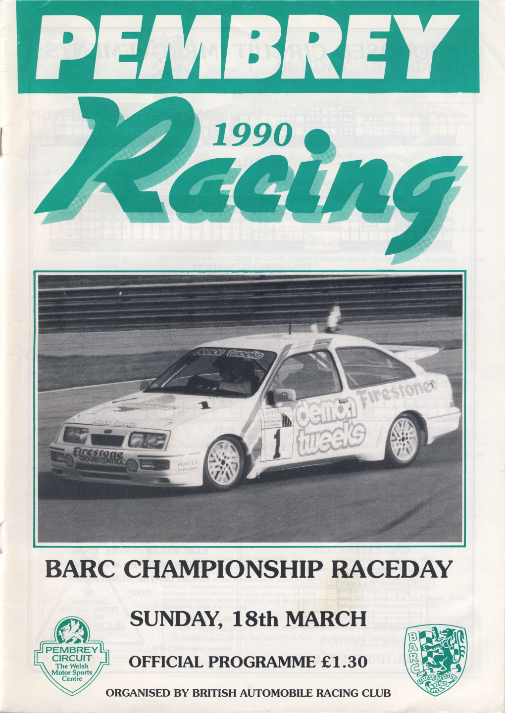 Barc Championship Raceday