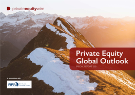Private Equity Global Outlook SPECIAL REPORT 2021