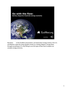 Go with the Flow: Sankey Diagrams Illustrate Energy Economy