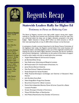 Regents Recap May FINAL