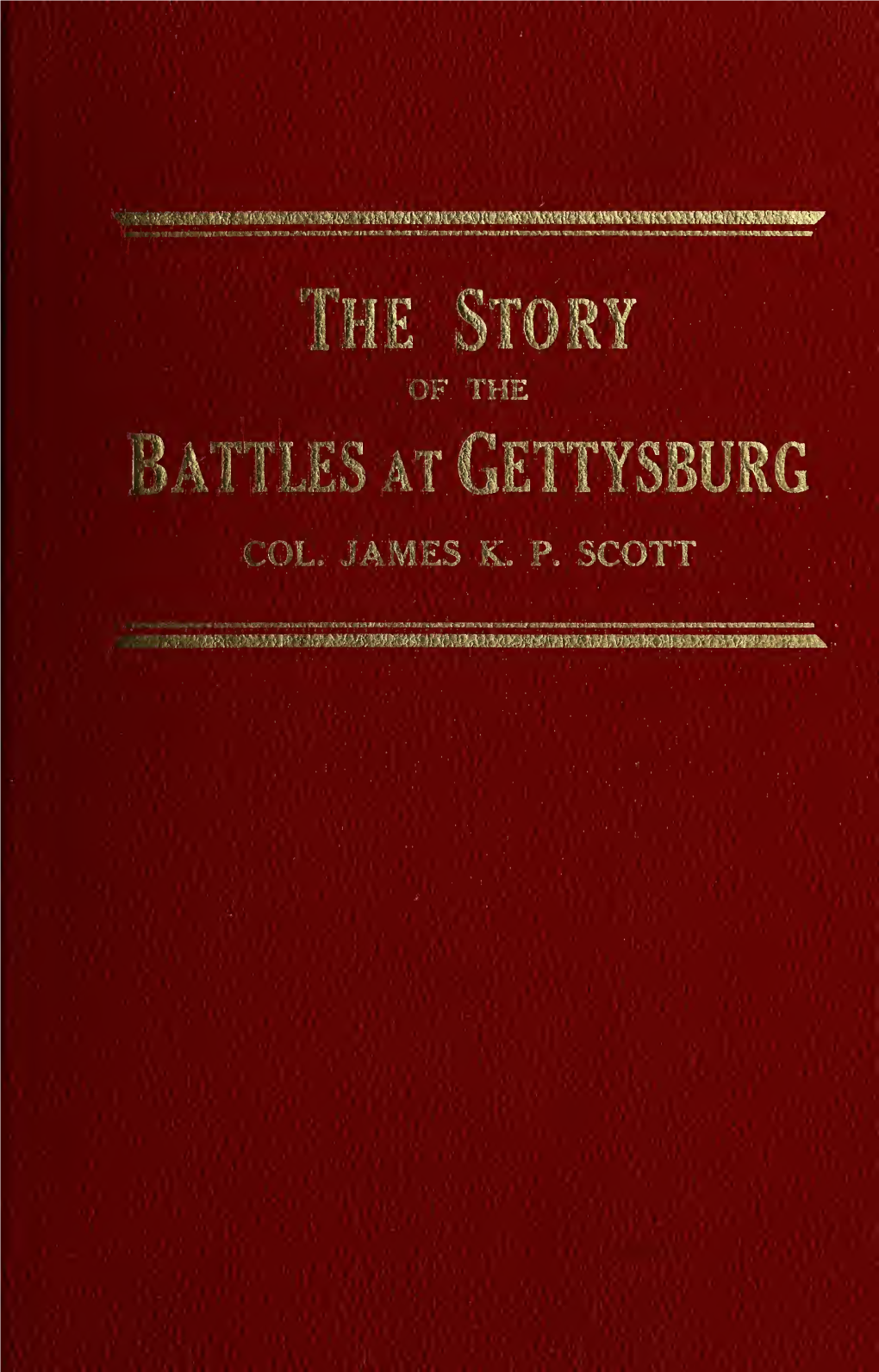 The Story of the Battles at Gettysburg (1927)