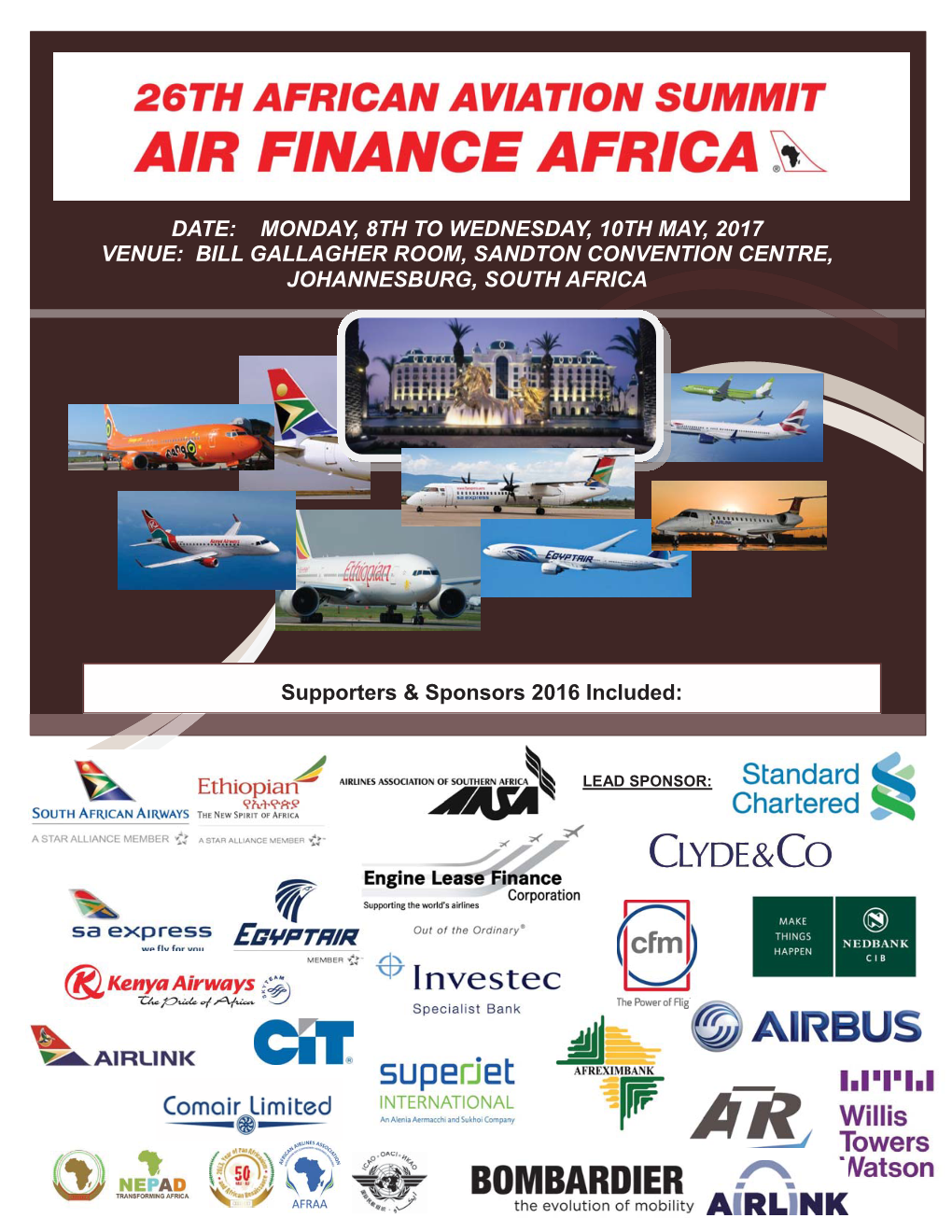 African Aviation Summit: Air Finance Africa 2017