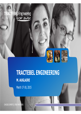 Tractebel Engineering M