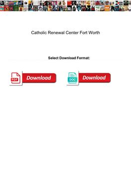 Catholic Renewal Center Fort Worth