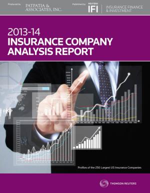 2013-14 INSURANCE COMPANY ANALYSIS REPORT Cover 4 Cover JP MORGAN