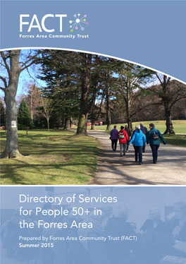 FACT Directory of Services for People 50+ in the Forres Area