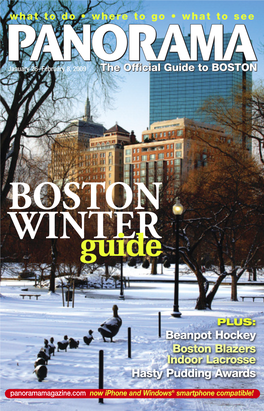 BOSTON Winterguide