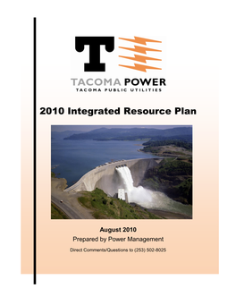2010 Integrated Resource Plan