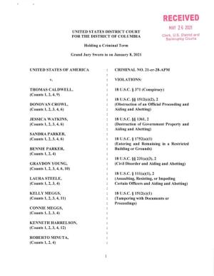 FOURTH SUPERSEDING INDICTMENT the Grand Jury Charges That, at All Times Material to This Indictment, on Or About the Dates