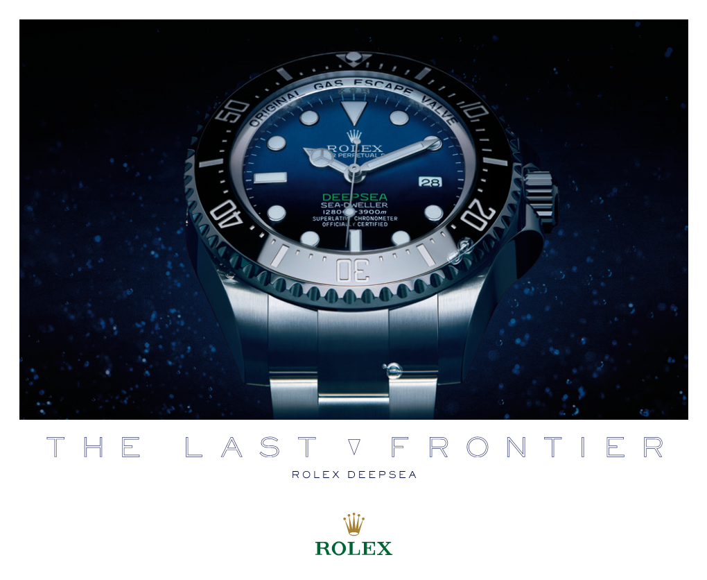 Rolex Deepsea Cool Under Pressure