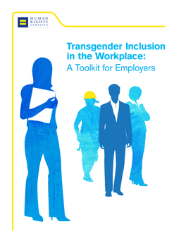 Transgender Inclusion in the Workplace