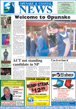 Opunake and Coastal News Domestic Abuse