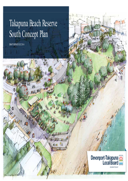 Takapuna Beach Reserve South Concept Plan