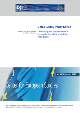 Cefes-DEMS Paper Series