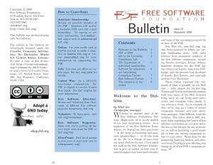 Bulletin Issue 15
