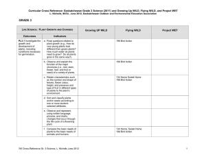 Grade 3 Science Cross-Reference Guide