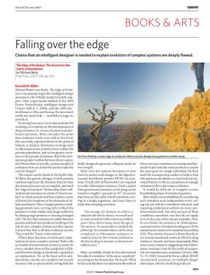 Falling Over the Edge Claims That an Intelligent Designer Is Needed to Explain Evolution of Complex Systems Are Deeply Flawed