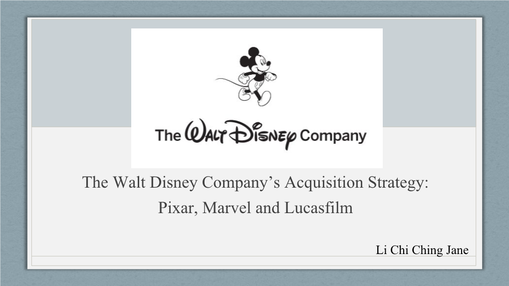 disney marvel acquisition case study