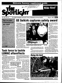 GE Selkirk Captures Safety Award