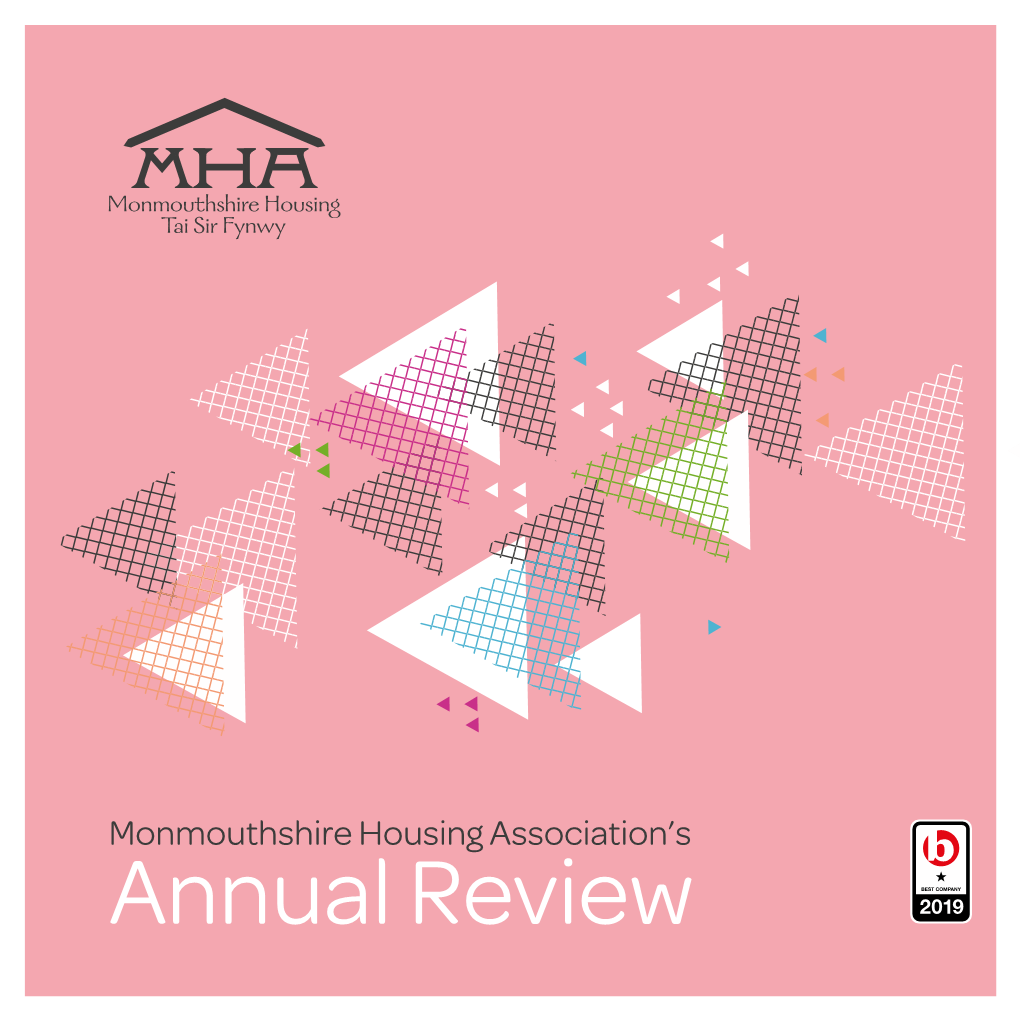 Annual Review Welcome Hello! We’Re Monmouthshire Housing Group, Made up of Monmouthshire Housing Association and Capsel Ltd, a Trading Subsidiary